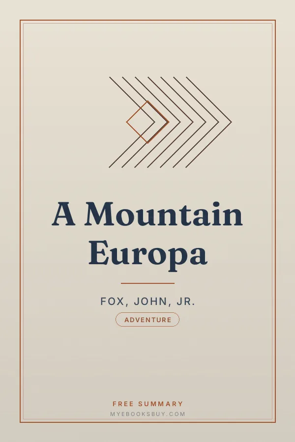 Cover of A Mountain Europa