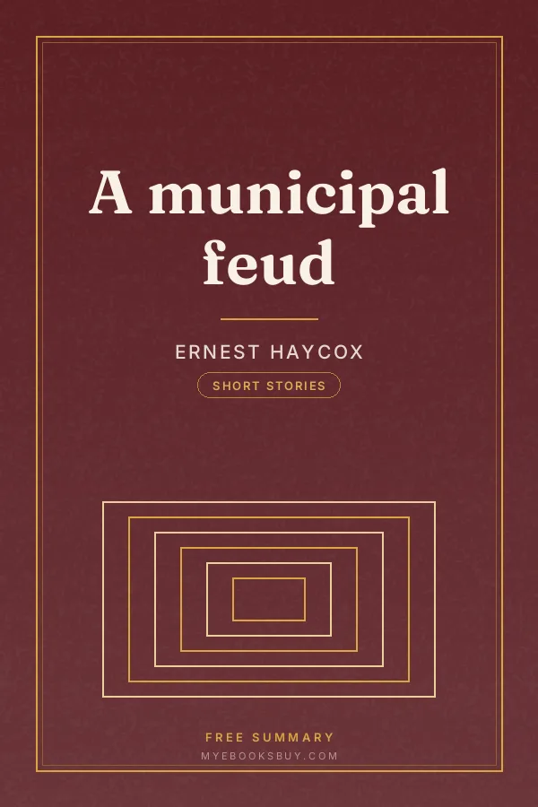 Cover of A municipal feud