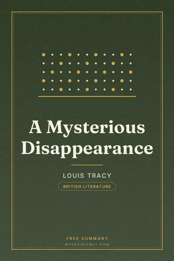 Cover of A Mysterious Disappearance