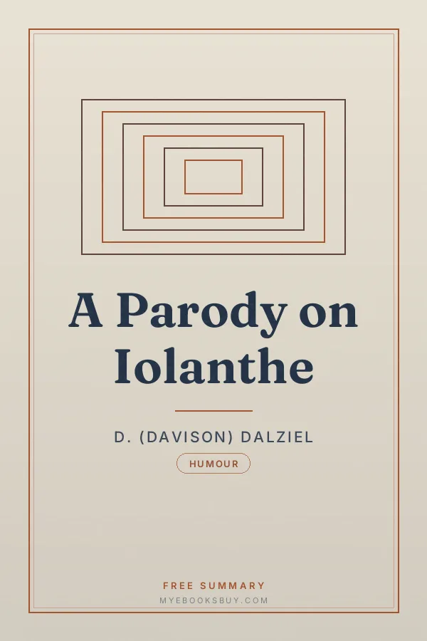 Cover of A Parody on Iolanthe
