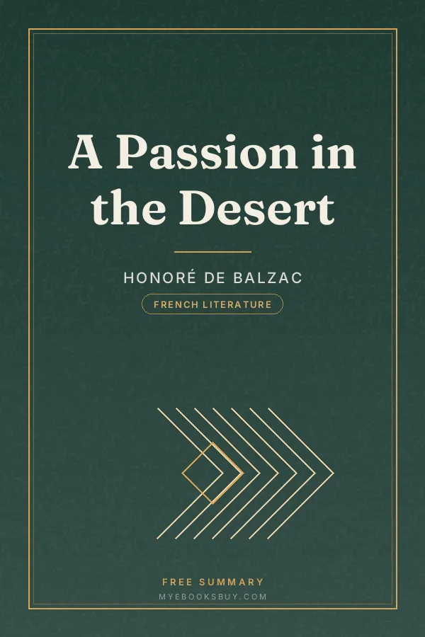 Cover of A Passion in the Desert