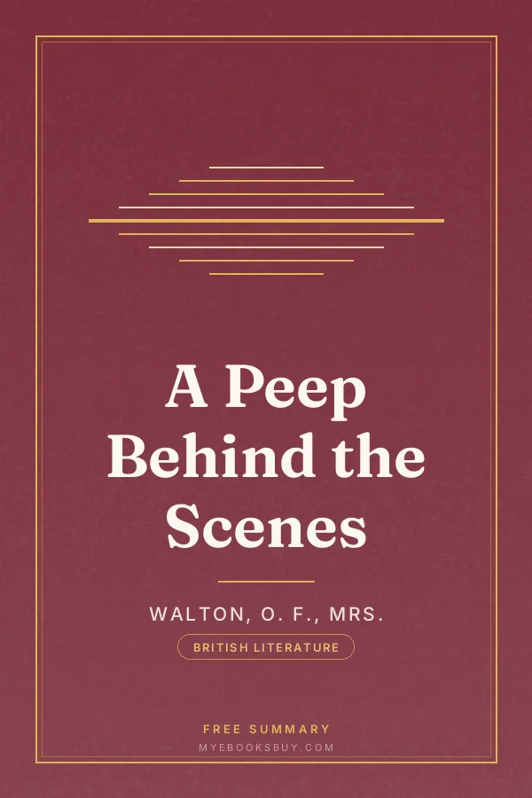 Cover of A Peep Behind the Scenes