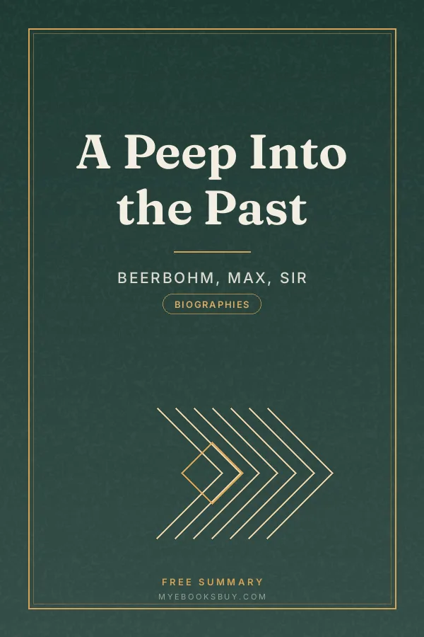 Cover of A Peep Into the Past