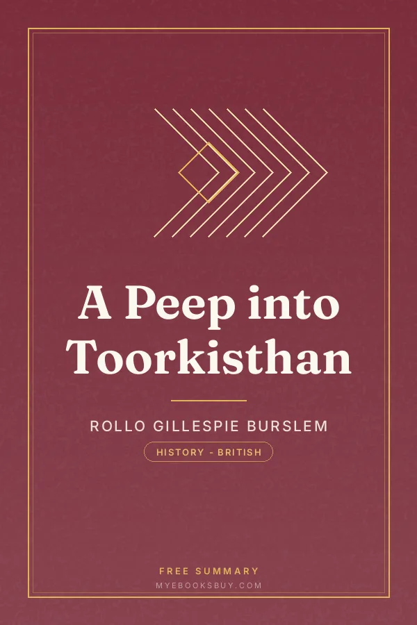 Cover of A Peep into Toorkisthan