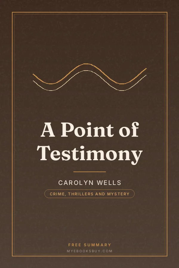 Cover of A Point of Testimony