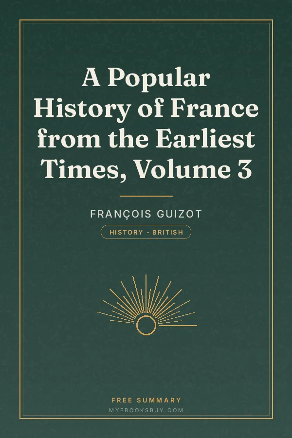 Cover of A Popular History of France from the Earliest Times, Volume 3
