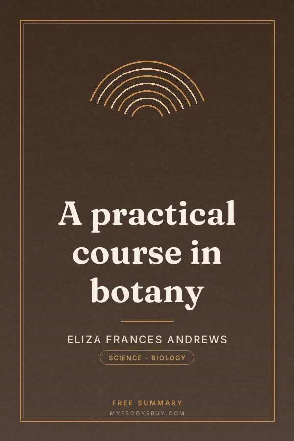 Cover of A practical course in botany