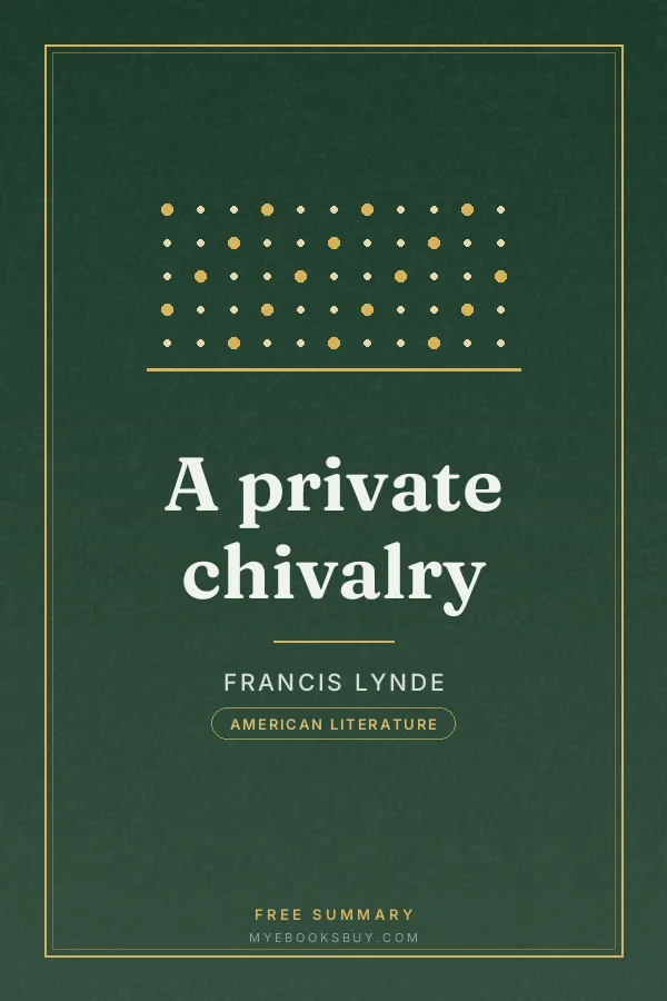 Cover of A private chivalry