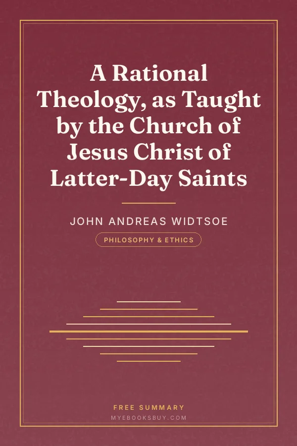 Cover of A Rational Theology, as Taught by the Church of Jesus Christ of Latter-Day Saints