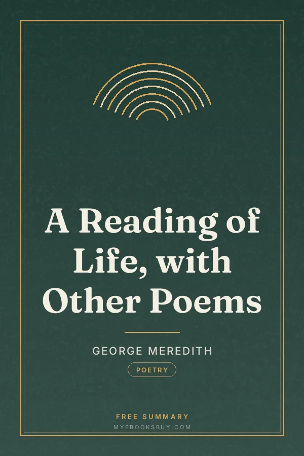 Cover of A Reading of Life, with Other Poems