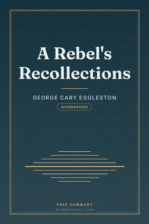 Cover of A Rebel's Recollections