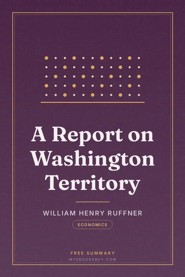 Cover of A Report on Washington Territory