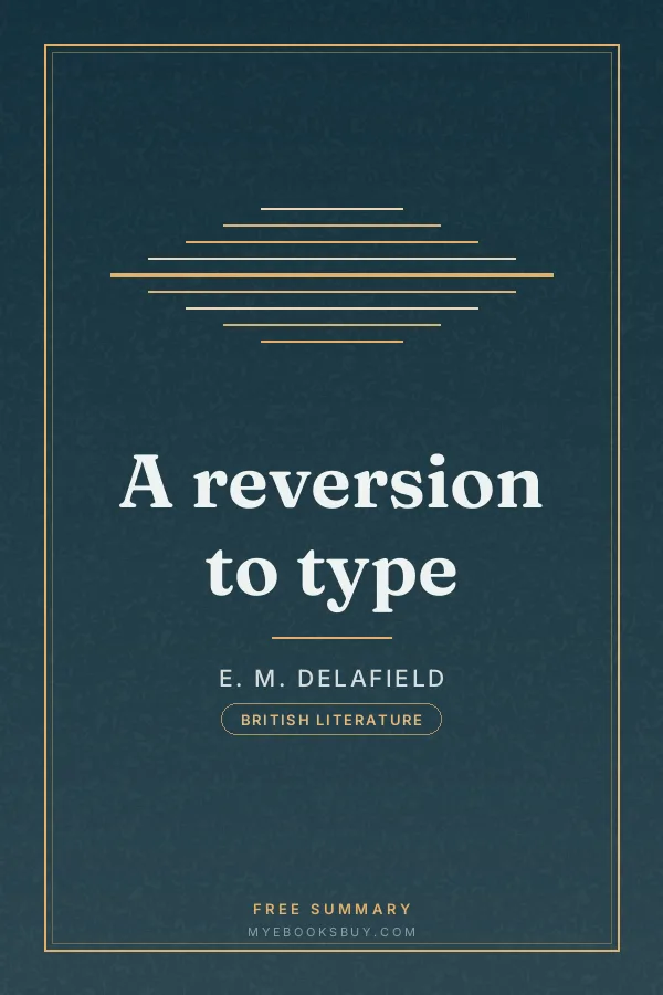 Cover of A reversion to type