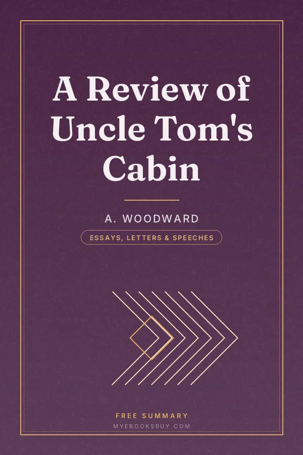 Cover of A Review of Uncle Tom's Cabin