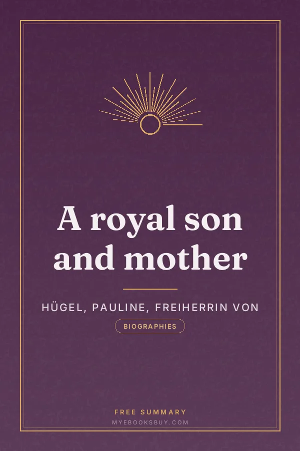 Cover of A royal son and mother