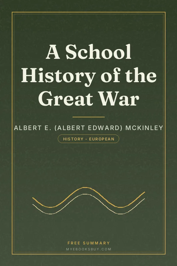 Cover of A School History of the Great War