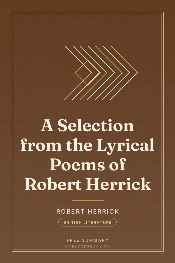 Cover of A Selection from the Lyrical Poems of Robert Herrick