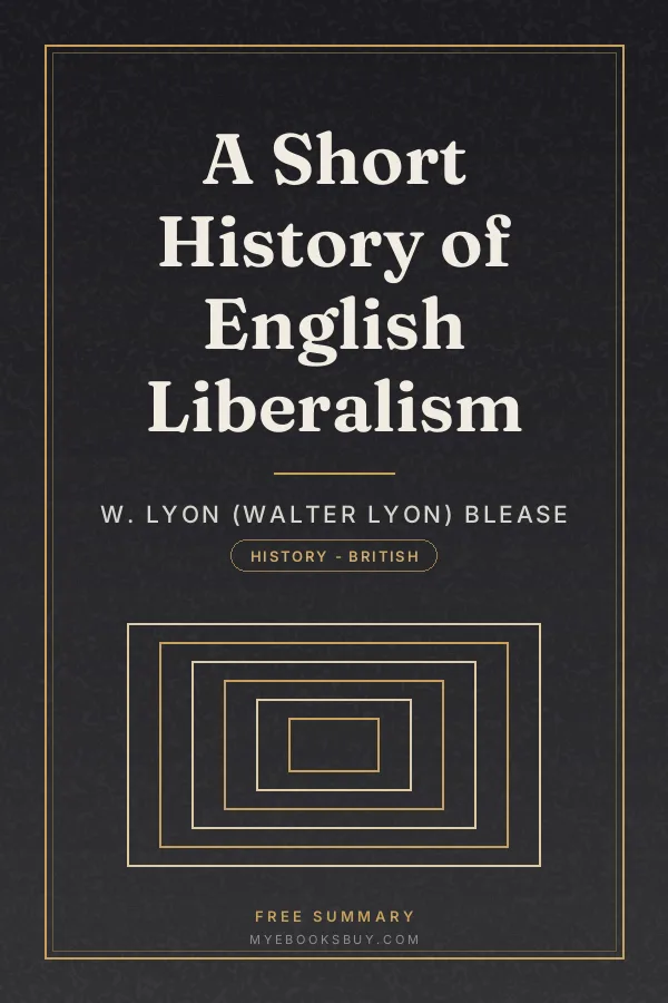 Cover of A Short History of English Liberalism