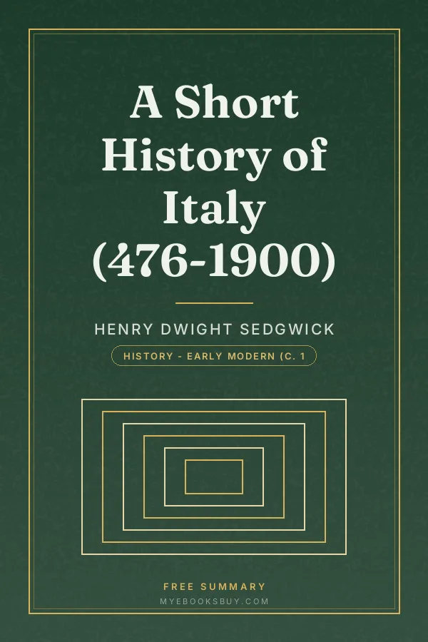 Cover of A Short History of Italy (476-1900)