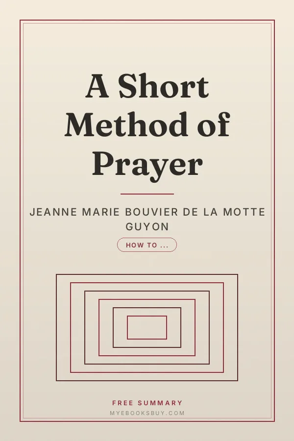 Cover of A Short Method of Prayer