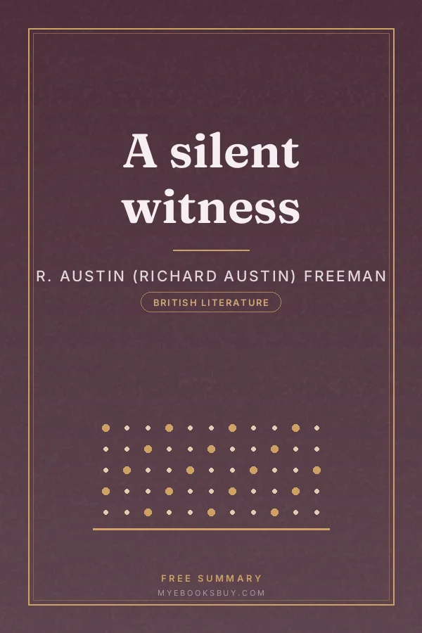 Cover of A silent witness