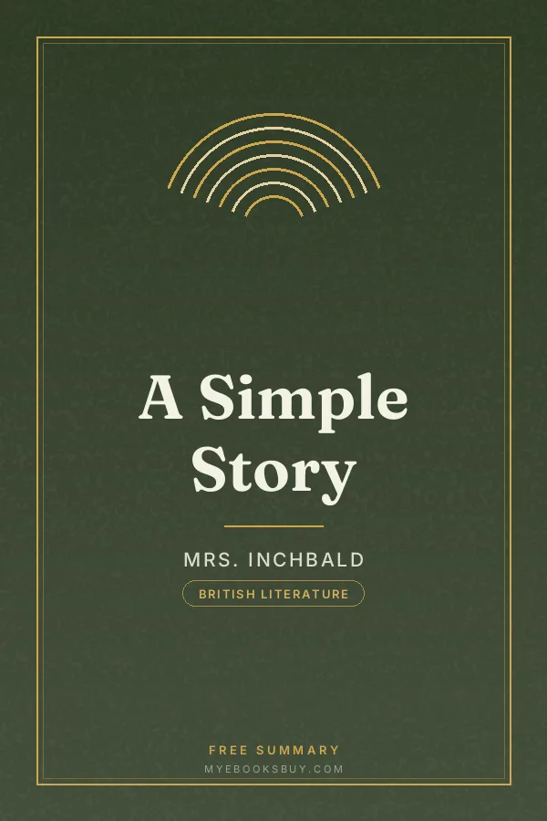 Cover of A Simple Story
