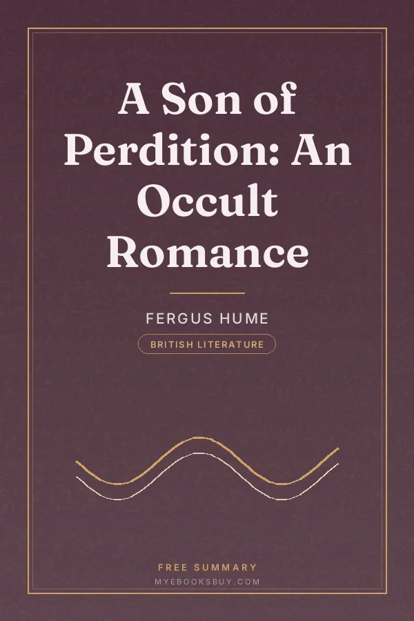 Cover of A Son of Perdition: An Occult Romance