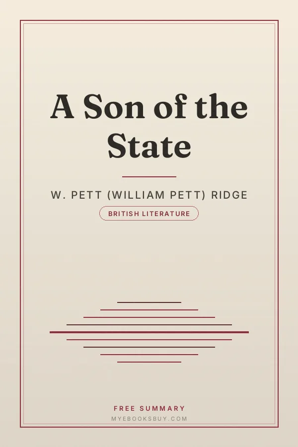 Cover of A Son of the State