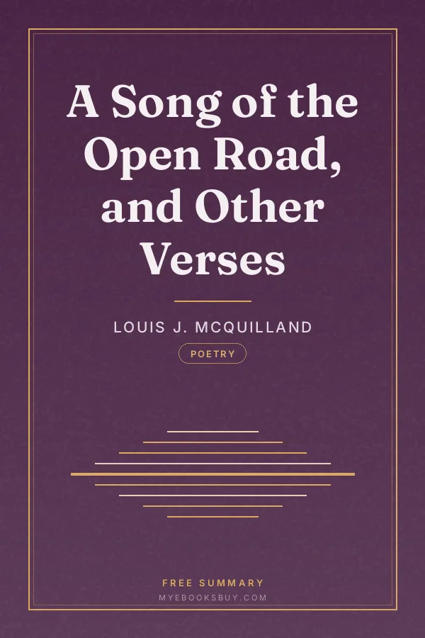 Cover of A Song of the Open Road, and Other Verses