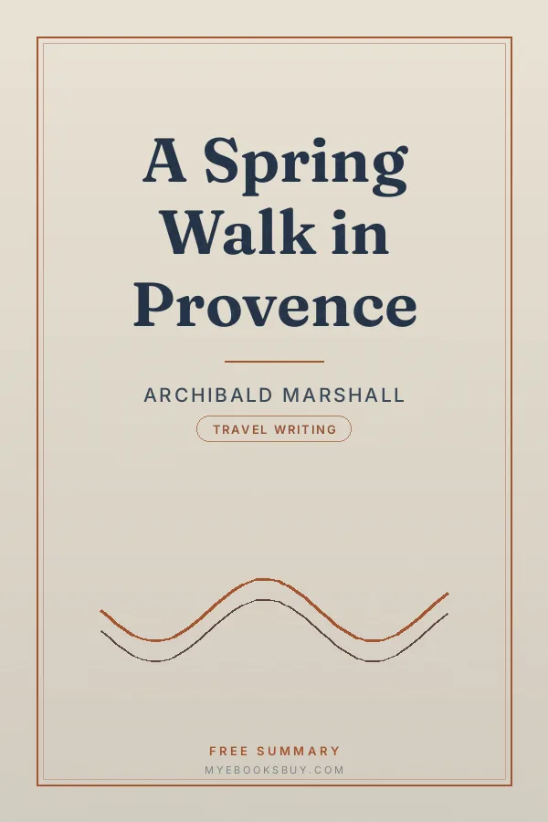 Cover of A Spring Walk in Provence