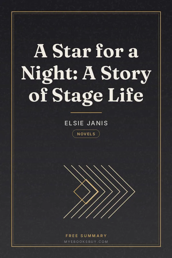 Cover of A Star for a Night: A Story of Stage Life
