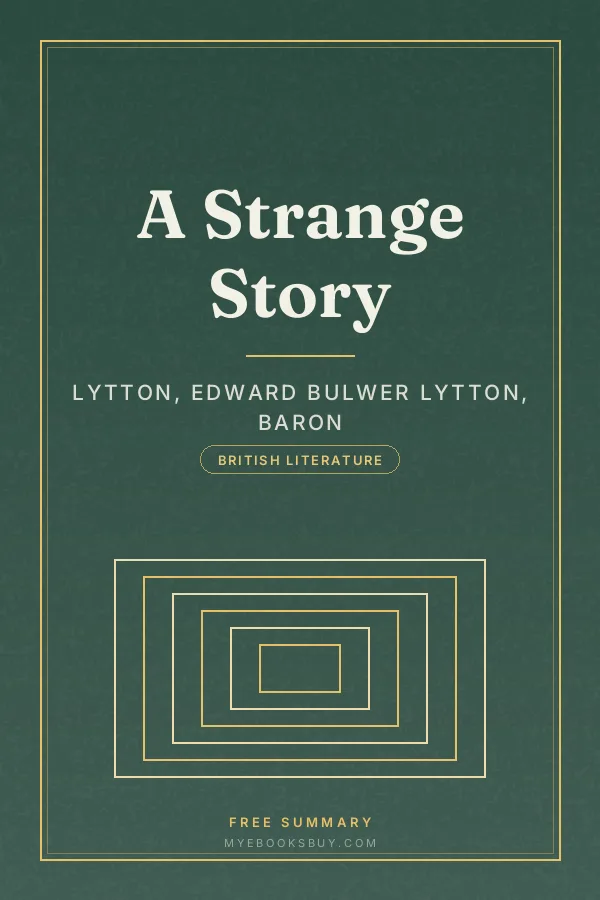 Cover of A Strange Story
