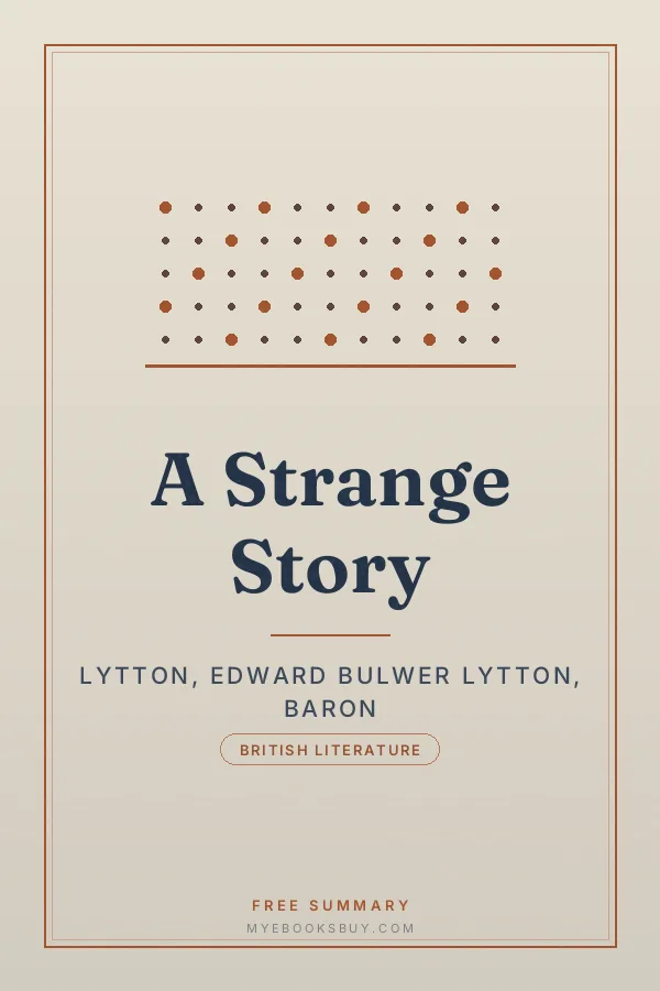 Cover of A Strange Story