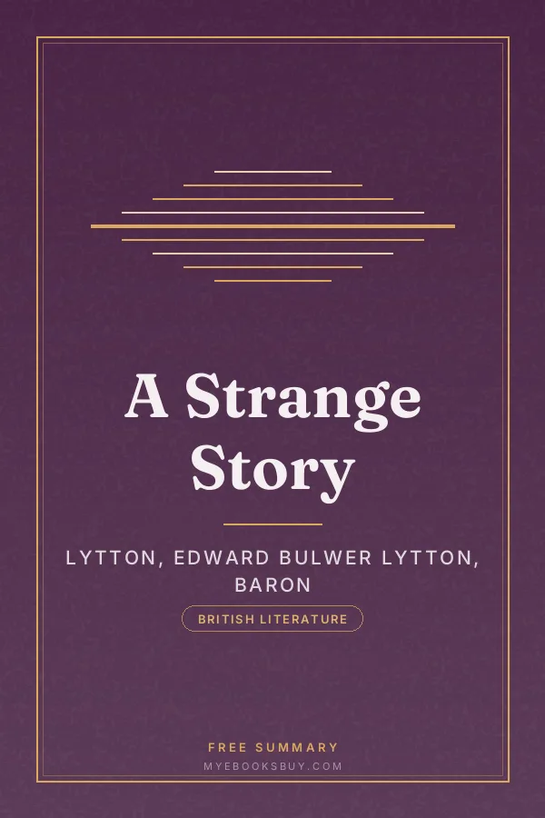 Cover of A Strange Story