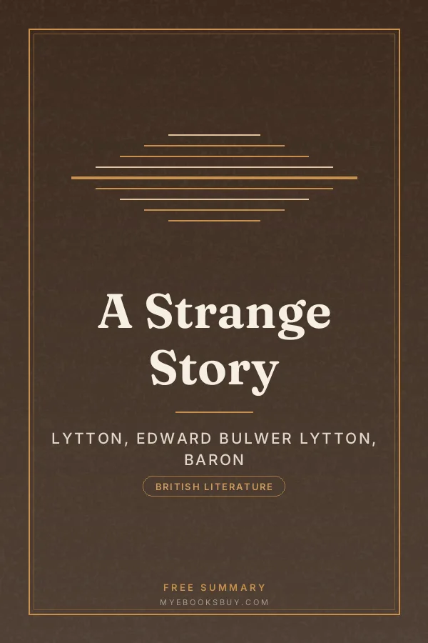 Cover of A Strange Story