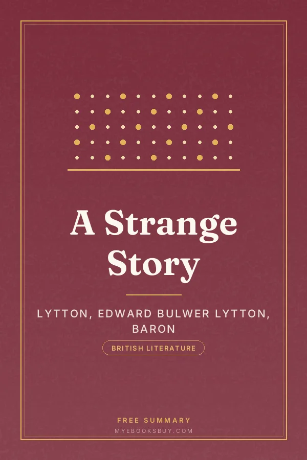 Cover of A Strange Story