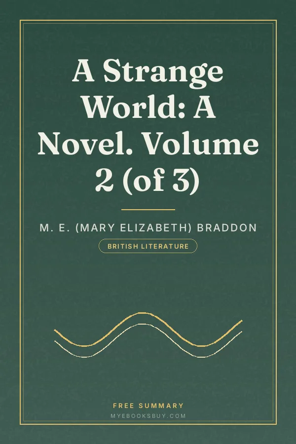 Cover of A Strange World: A Novel. Volume 2 (of 3)