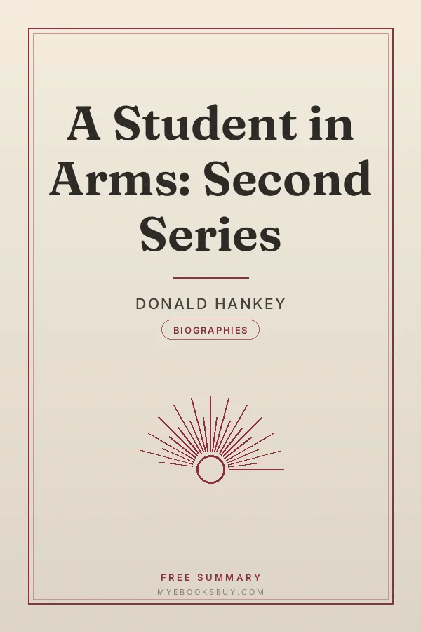 Cover of A Student in Arms: Second Series