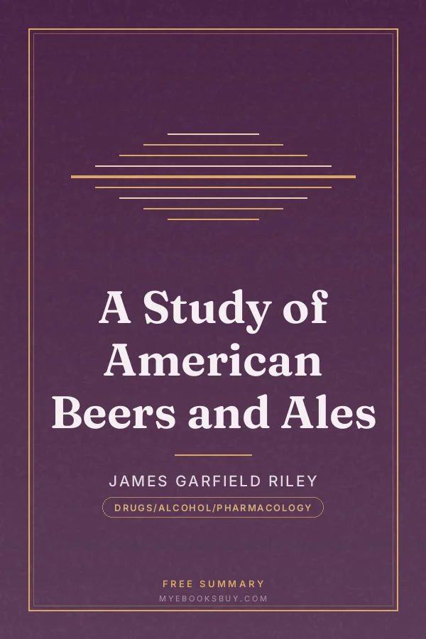 Cover of A Study of American Beers and Ales
