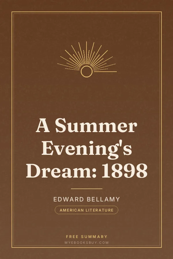 Cover of A Summer Evening's Dream: 1898