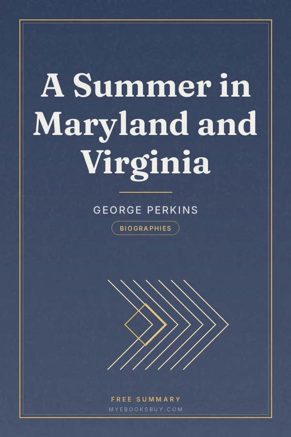 Cover of A Summer in Maryland and Virginia