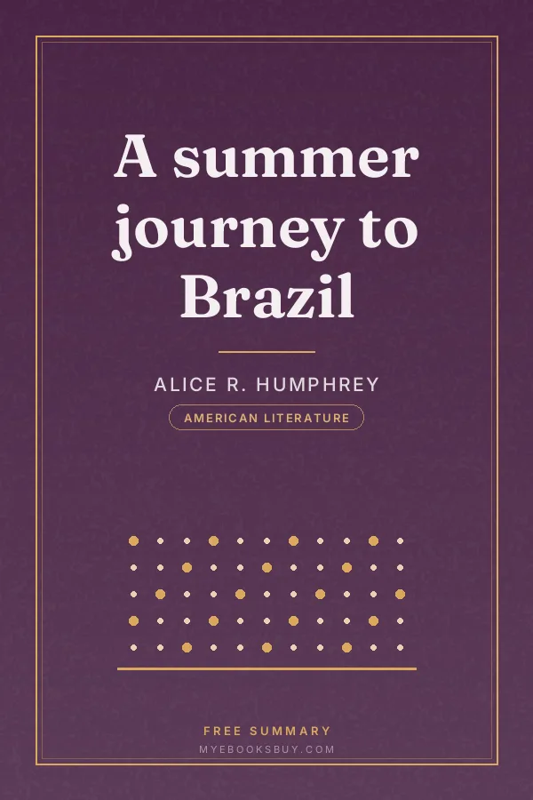 Cover of A summer journey to Brazil