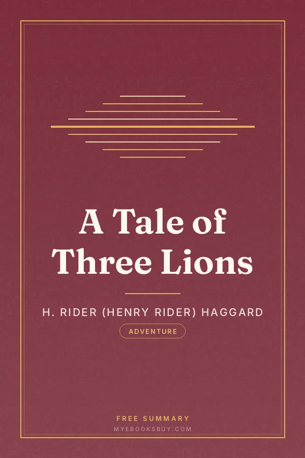 Cover of A Tale of Three Lions