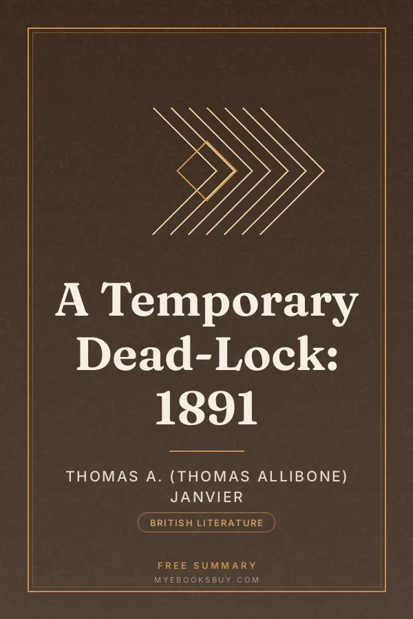 Cover of A Temporary Dead-Lock: 1891