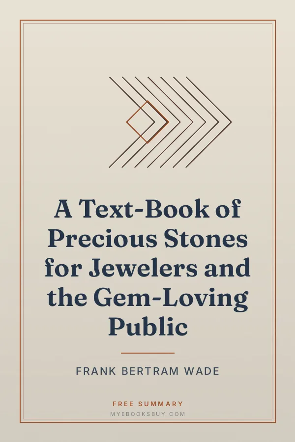 Cover of A Text-Book of Precious Stones for Jewelers and the Gem-Loving Public