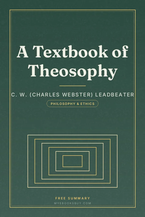 Cover of A Textbook of Theosophy