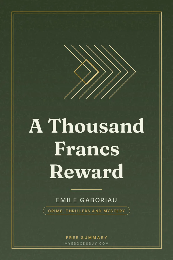 Cover of A Thousand Francs Reward