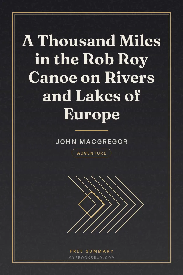 Cover of A Thousand Miles in the Rob Roy Canoe on Rivers and Lakes of Europe