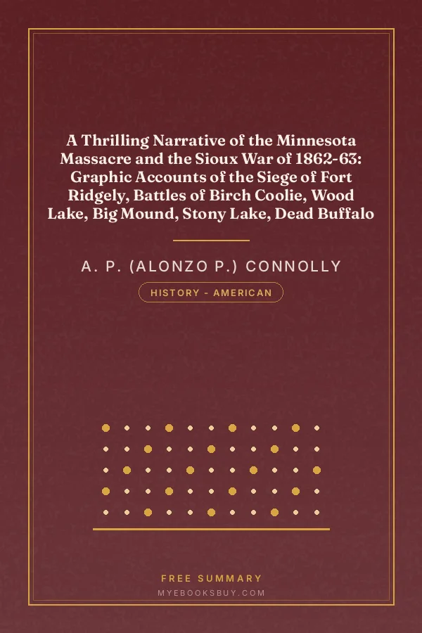 Cover of A Thrilling Narrative of the Minnesota Massacre and the Sioux War of 1862-63: Graphic Accounts of the Siege of Fort Ridgely, Battles of Birch Coolie, Wood Lake, Big Mound, Stony Lake, Dead Buffalo Lake and Missouri River