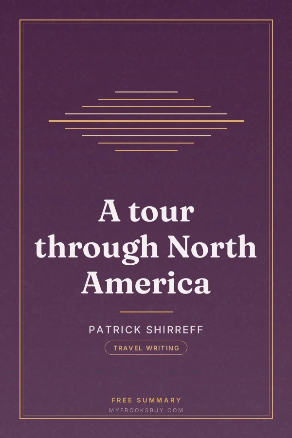 Cover of A tour through North America